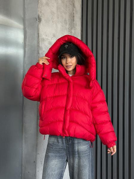 Пуховик Trend 2474 red