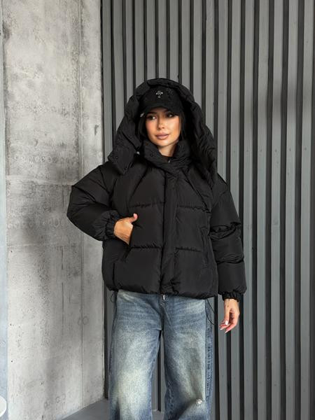 Пуховик Trend 25135 black