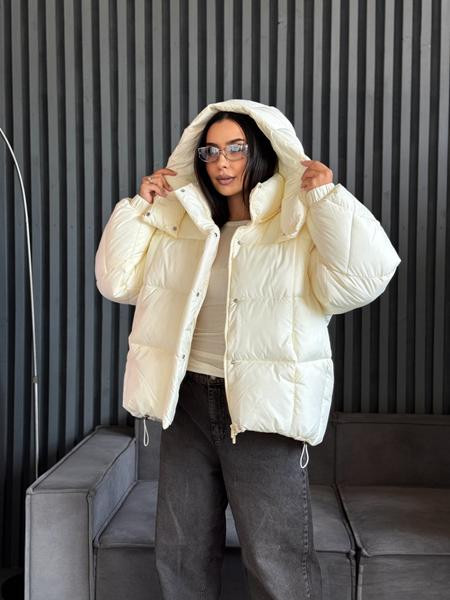 Пуховик Trend 2534 milk