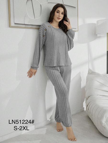 Пижама Brilliant LN51224 grey