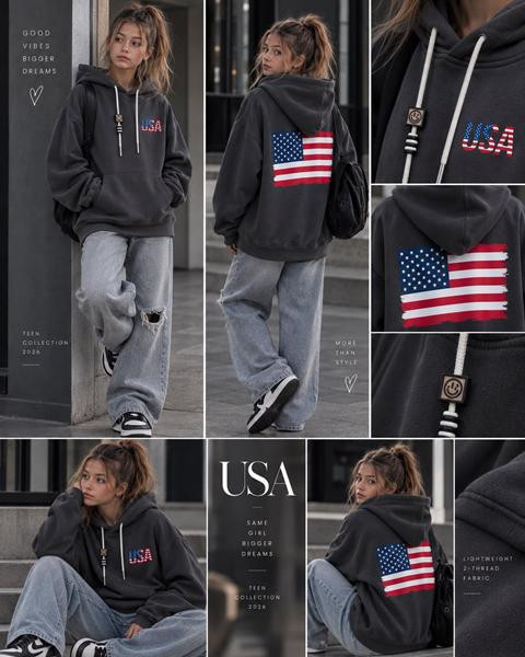 Худи Karolina KR899 grey