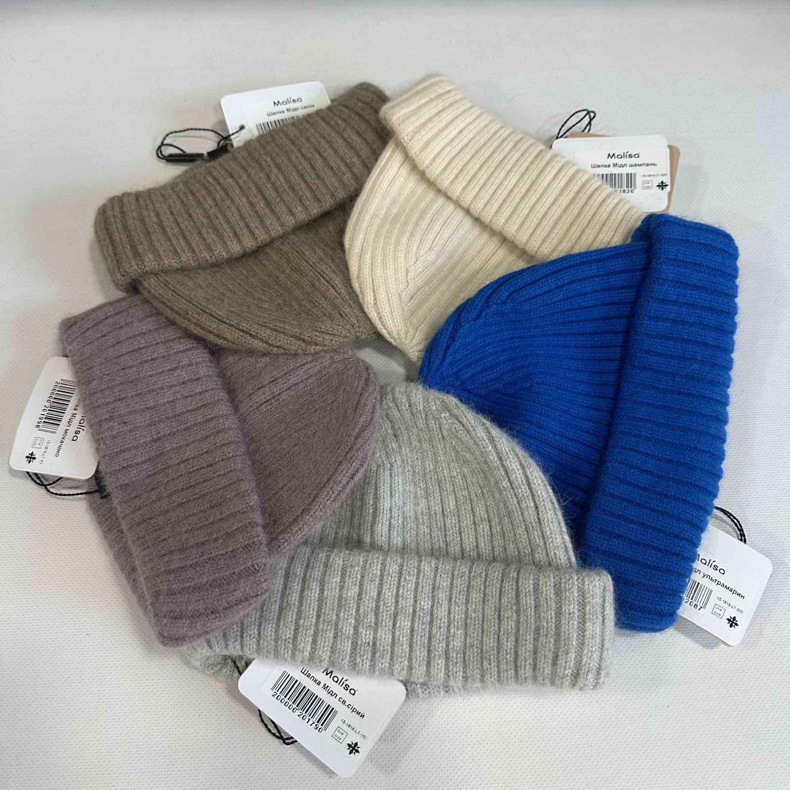 Шапки Trendshop W436-1 mix