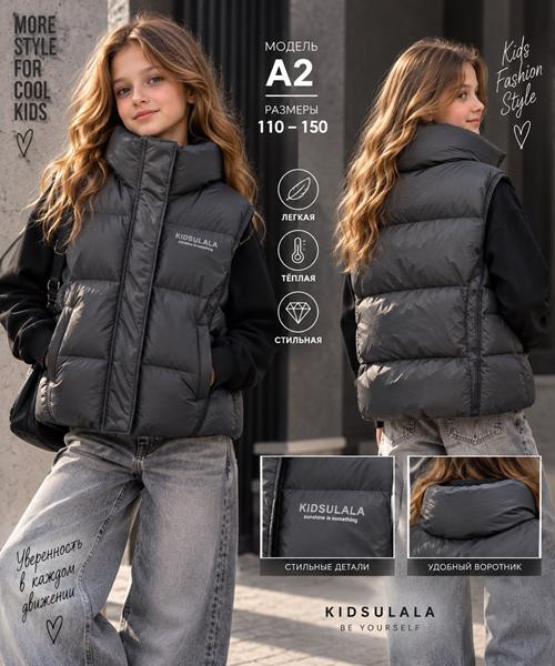 Жилетки DGMD A2 d.grey
