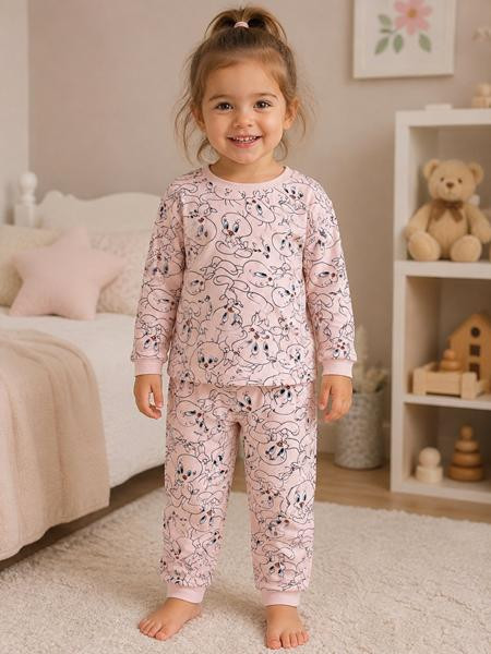 Пижама Disneyopt kids DK51 pink