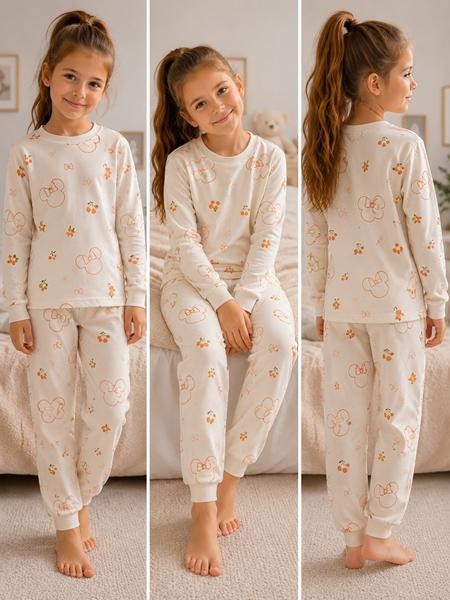 Костюмы спорт Disneyopt kids DK71 white