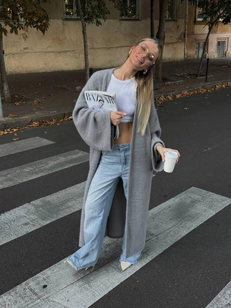 Кардиганы Akulova 2942 grey
