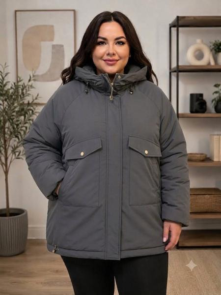 Куртки Seven Group 8803 d.grey