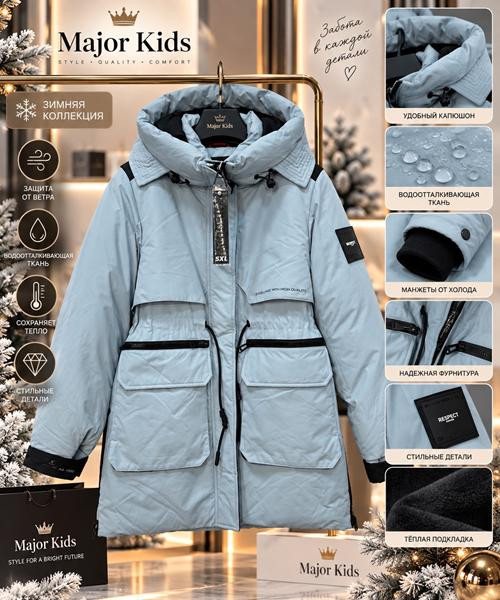 Куртки Major kids TZ12 l.blue