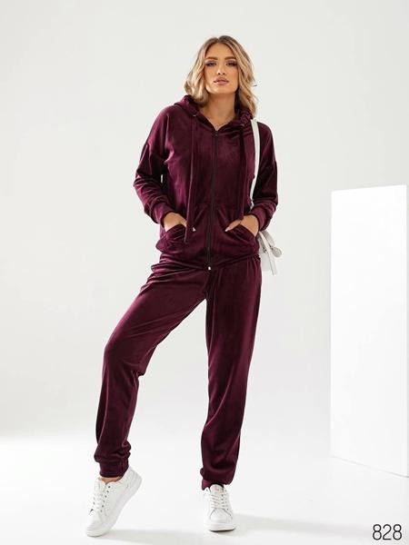 Костюмы спорт Romeo life 828 wine