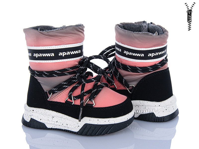 Дутики Apawwa D6918P-1 brown