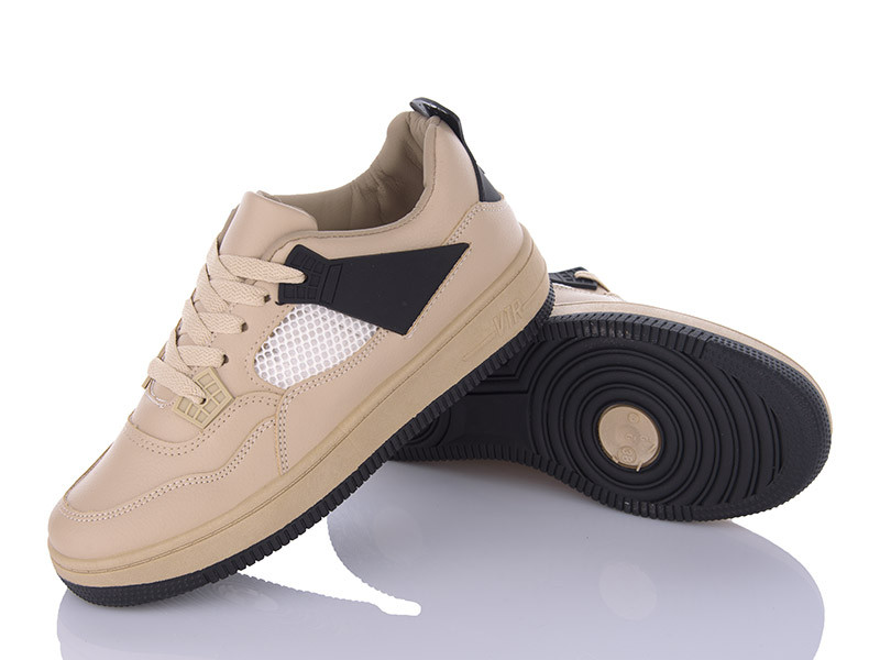 Кроссовки Violeta Y169-KZ27 khaki-black