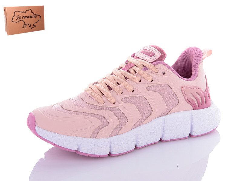 Кроссовки Restime SWL22575 nude-pink