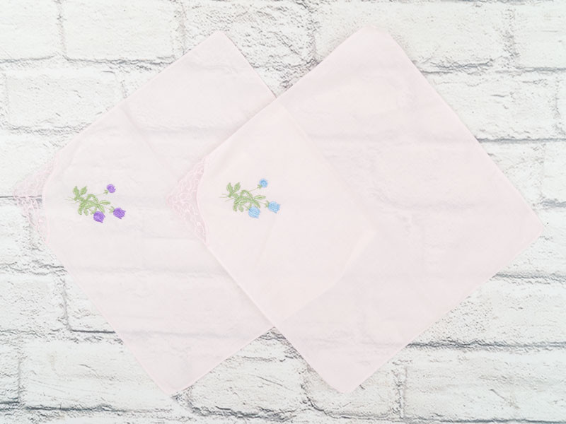 Носовые платки Shawls P118 mix вышивка
