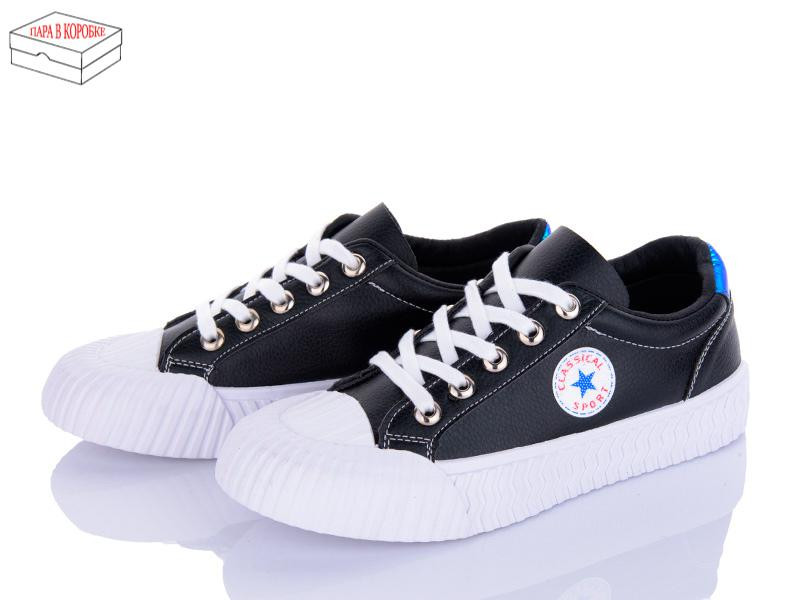 Кеды M8 ST9078 black