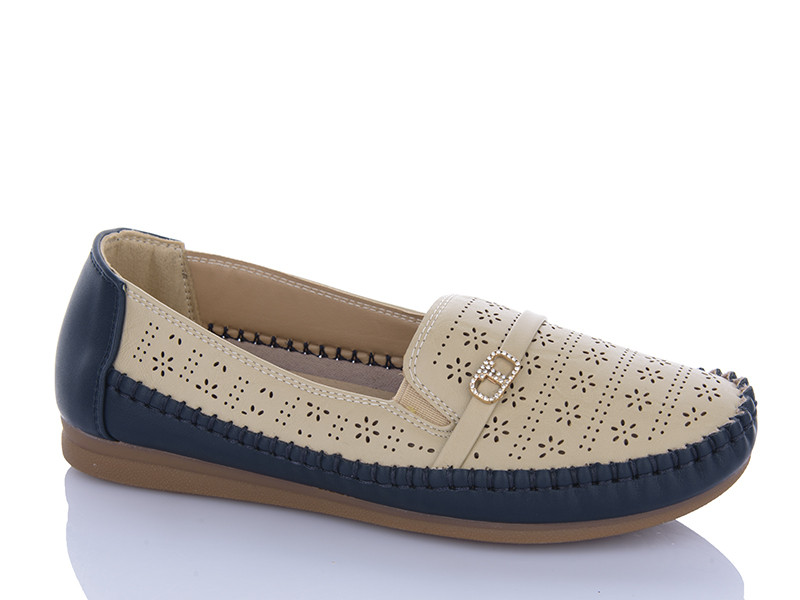 Туфли Lavila 916 beige-blue