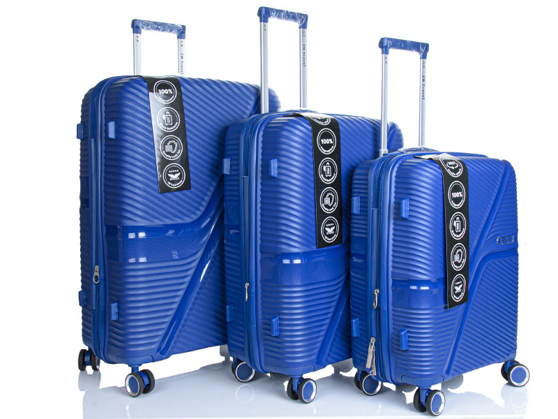 Набор чемоданов Карманчик 1120 blue