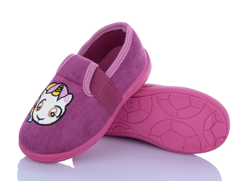 Тапочки Bella Kids AB023 малиновий