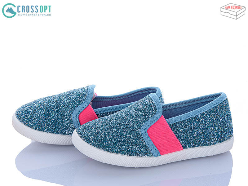 Слипоны Crossopt BE112 l.blue