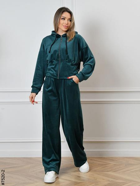Костюмы спорт OdesaOpt 7520-2 green