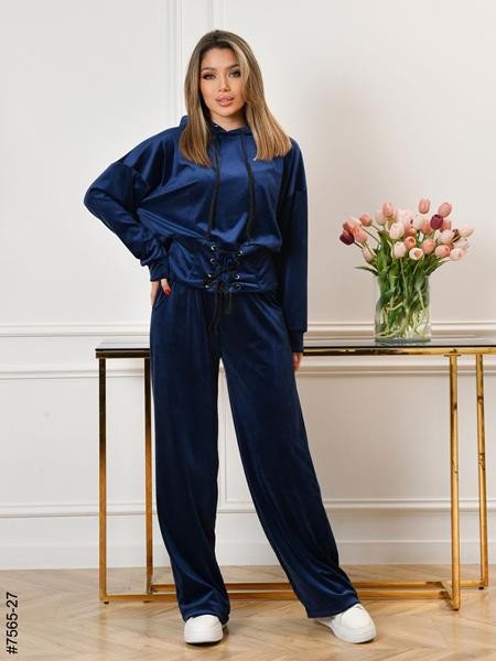 Костюмы спорт OdesaOpt 7565-27 navy