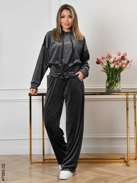 Костюмы спорт OdesaOpt 7565-32 grey