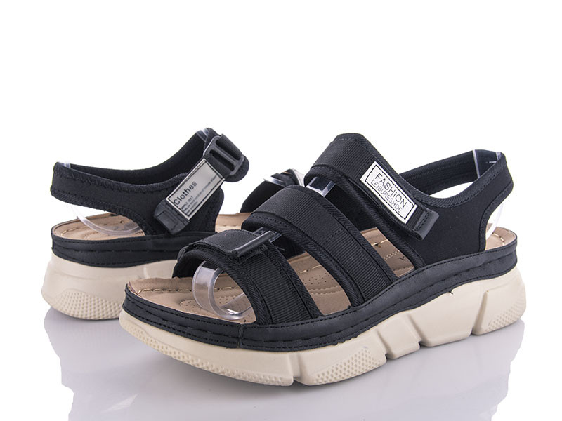 Босоножки Ludaowangzi 6706 black