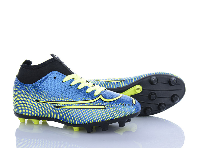 Футбольная обувь Walked Walked Crampon 54 blue (36-39)