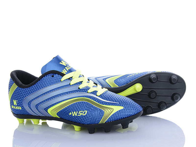 Футбольная обувь Walked Walked Crampon blue-green (36-39)