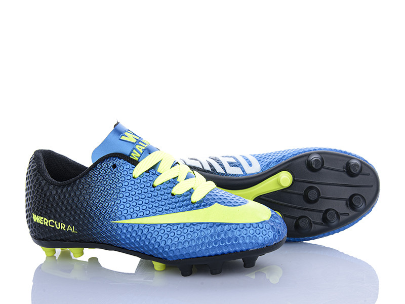 Футбольная обувь Walked Walked Merc.Crampon 08 blue (31-35)