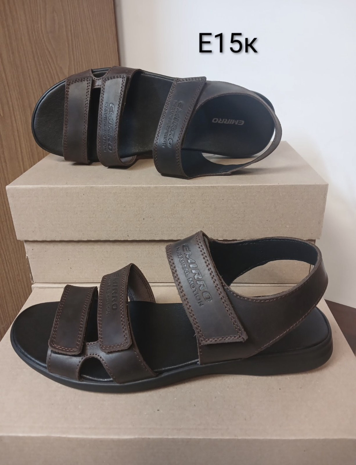 Сандалии DvaShoes Ana-E15 brown