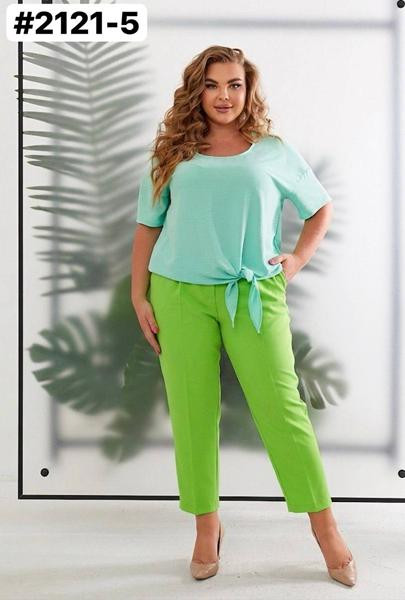 Капри Bat 2121-5 green