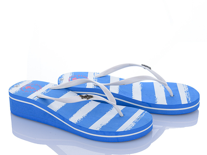 Шлепанцы Super Gear B888 l.blue