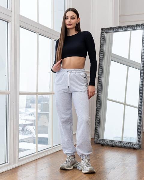 Штаны Спорт Azna Б88 l.grey