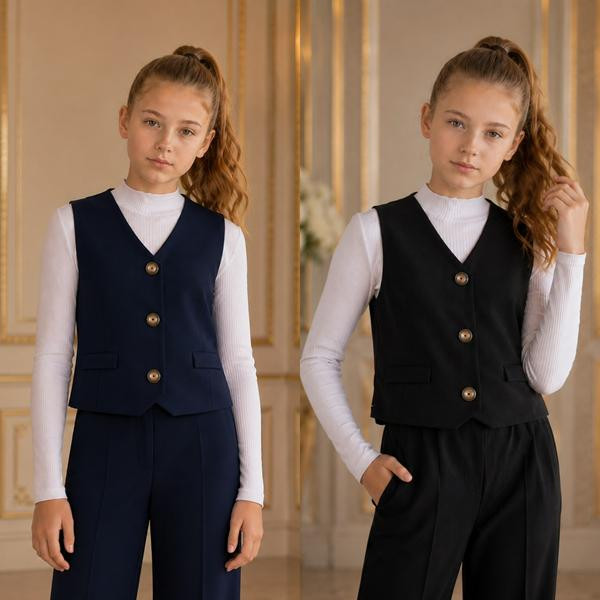 Жилетки Karolina KR825 black