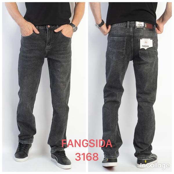 Джинсы Fangsida 3168 d.grey