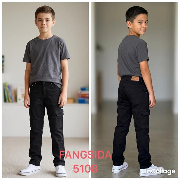 Джинсы Fangsida 5108 black