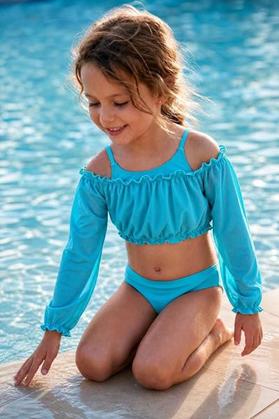 Комплект Sun&sea 3343 l.blue
