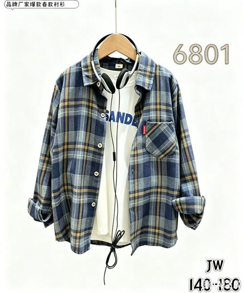 Рубашки Flong 6801 navy