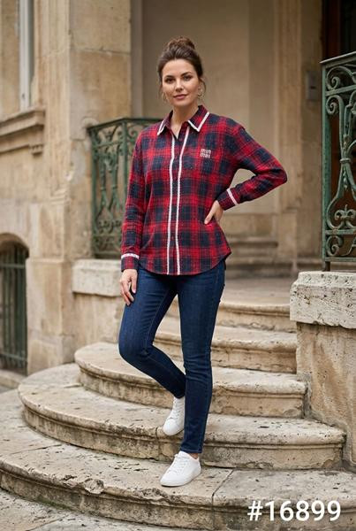 Рубашки Kosta 16899 red