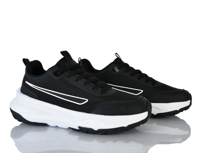 Кроссовки Бабочка 44-43 black-white