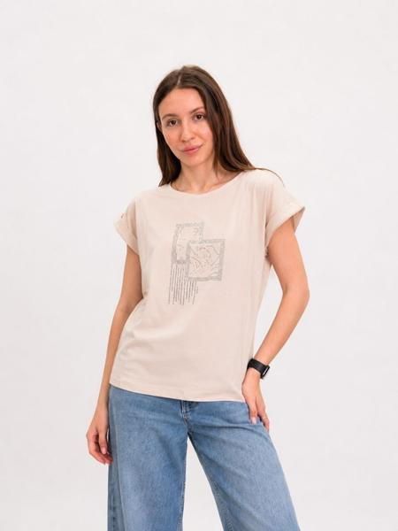 Футболки FSN 6567 beige