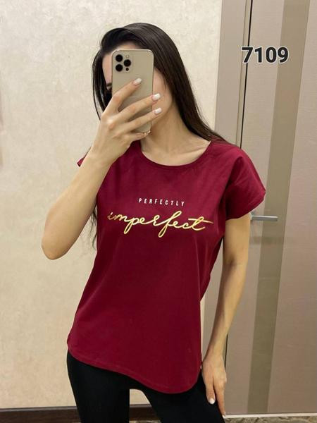 Футболки FSN 7109 wine