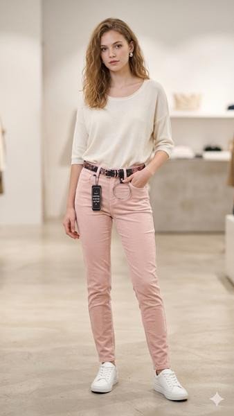 Джинсы Maxim Jeans 300 pink