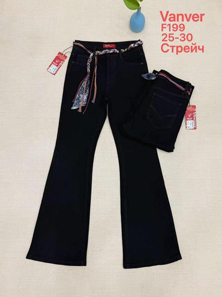 Джинсы Vanver F199 black