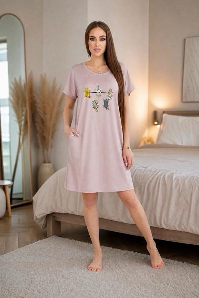 Ночнушка Trikotag T1382 pink