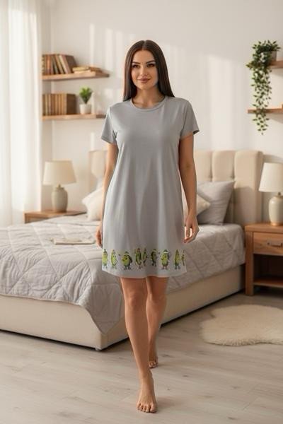 Ночнушка Trikotag T1371 grey
