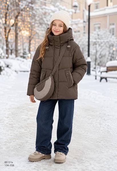 Куртки Delfinka 6688 brown