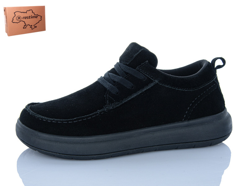 Туфли Restime AMO26817 black