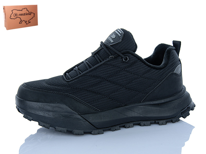 Кроссовки Restime AMZ26819 black