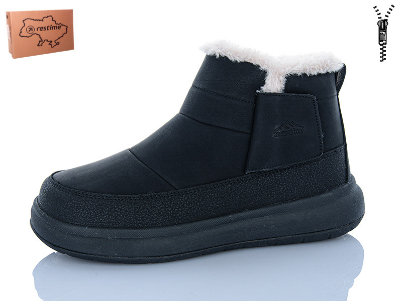 Ботинки Restime AWZ26808 black